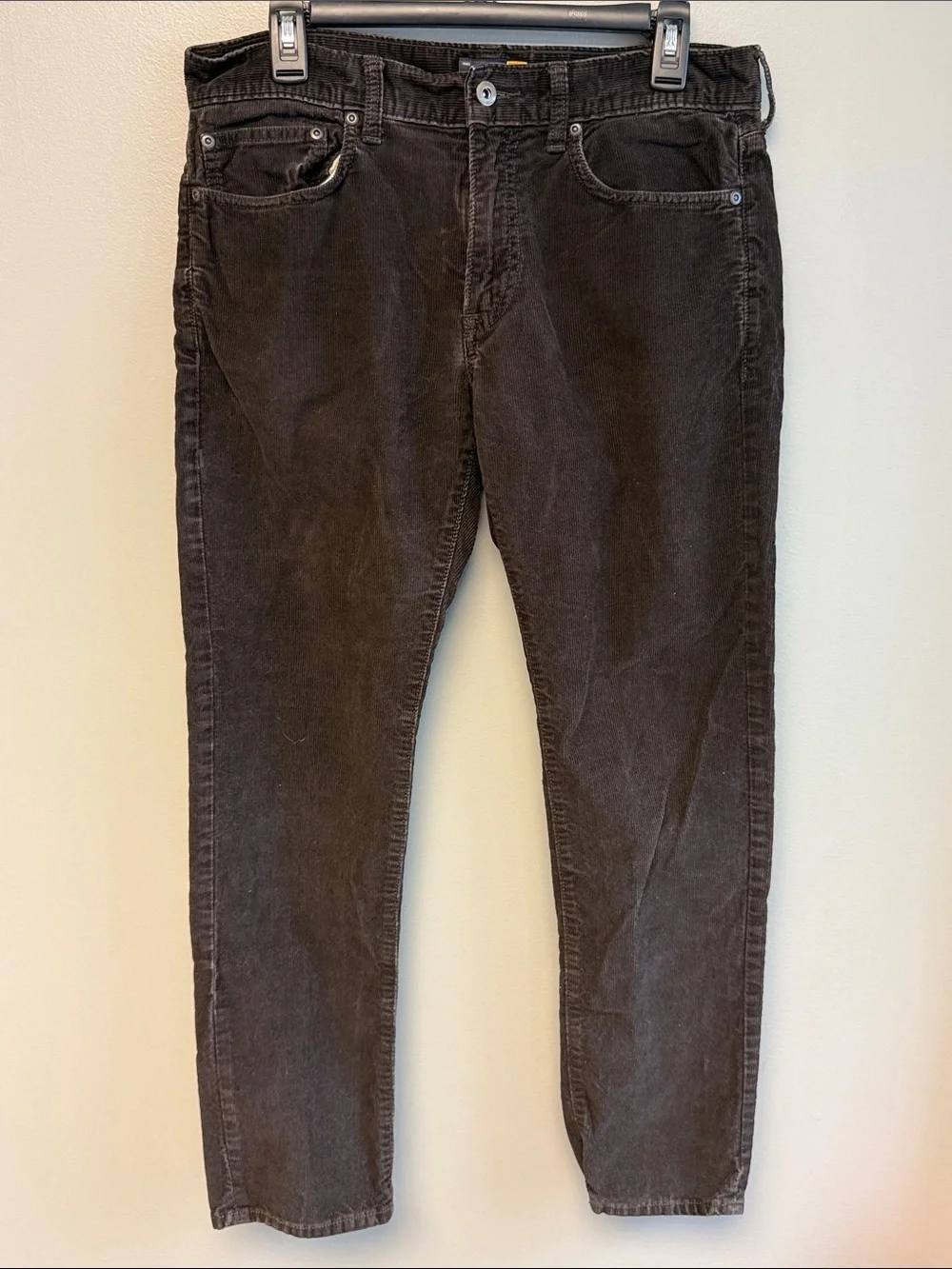 J.Crew 484 Slim Brown Corduroy Pants Men’s 32x30